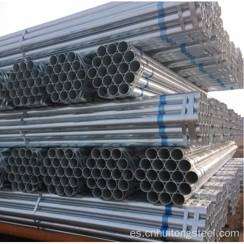 Tubo de acero galvanizado soldado ASTM A252